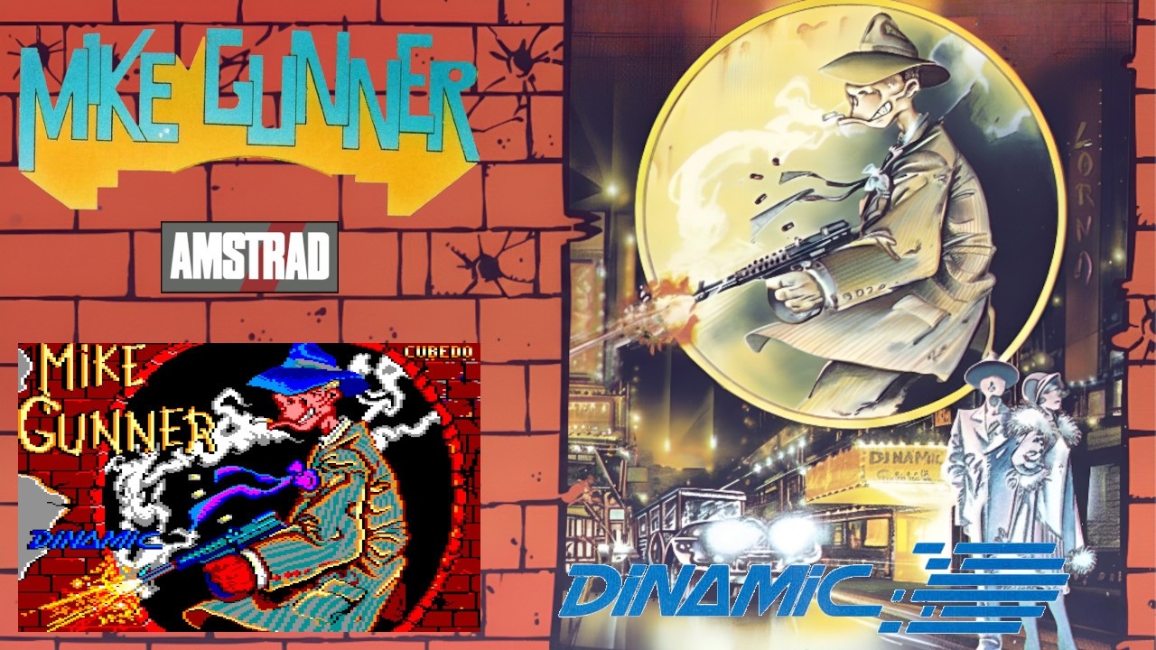 Mike Gunner // Dinamic // Amstrad CPC (1988)