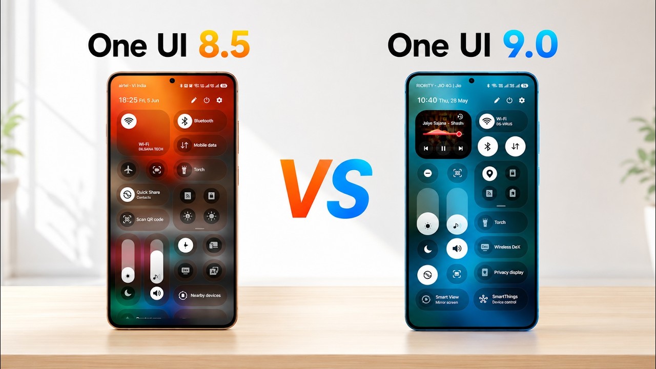 Samsung One UI 8.5 vs One UI 9.0 Comparison | What's New?