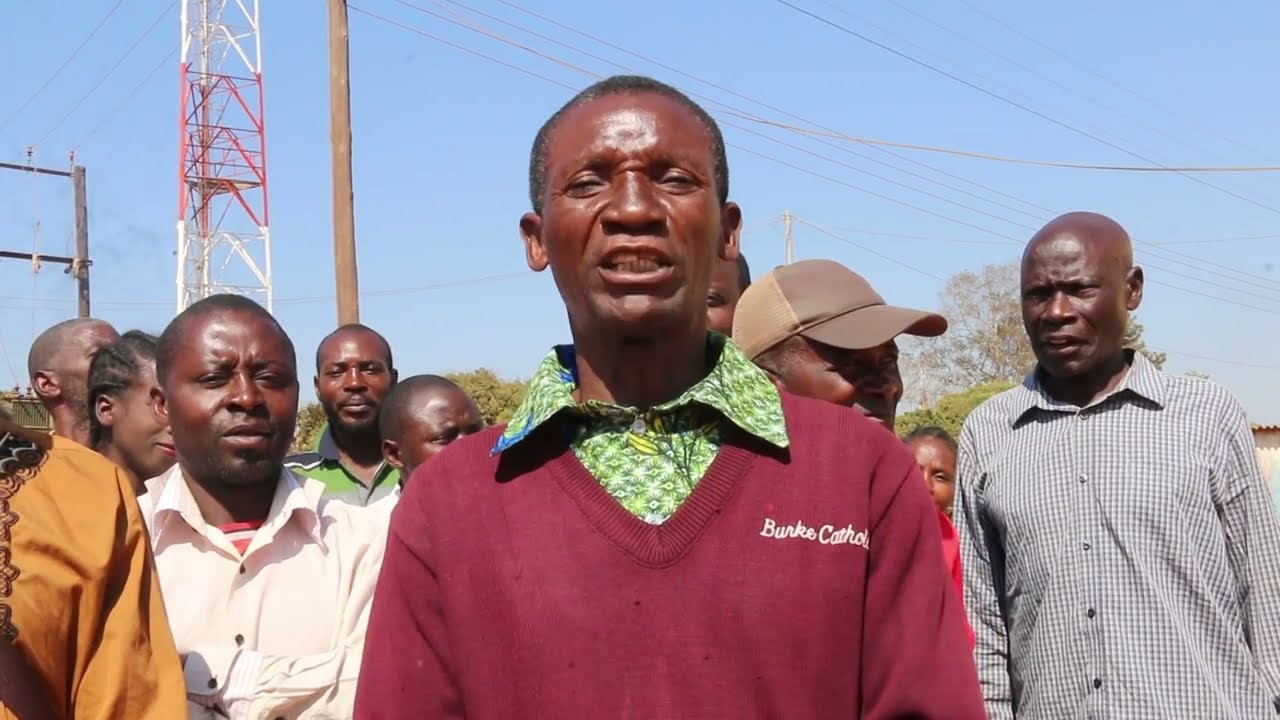 Farmers on SAFF Protest in Mufumbwe District of Zambia's North-western Province