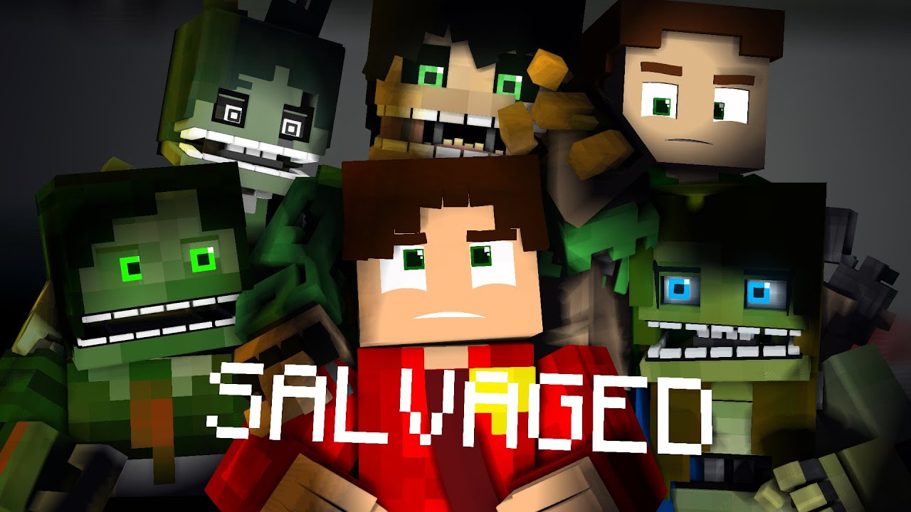 [MI/FNaF] Salvaged FNaF Minecraft Music Video (Victims Revenge part 1) (Song by NateWantsToBattle)