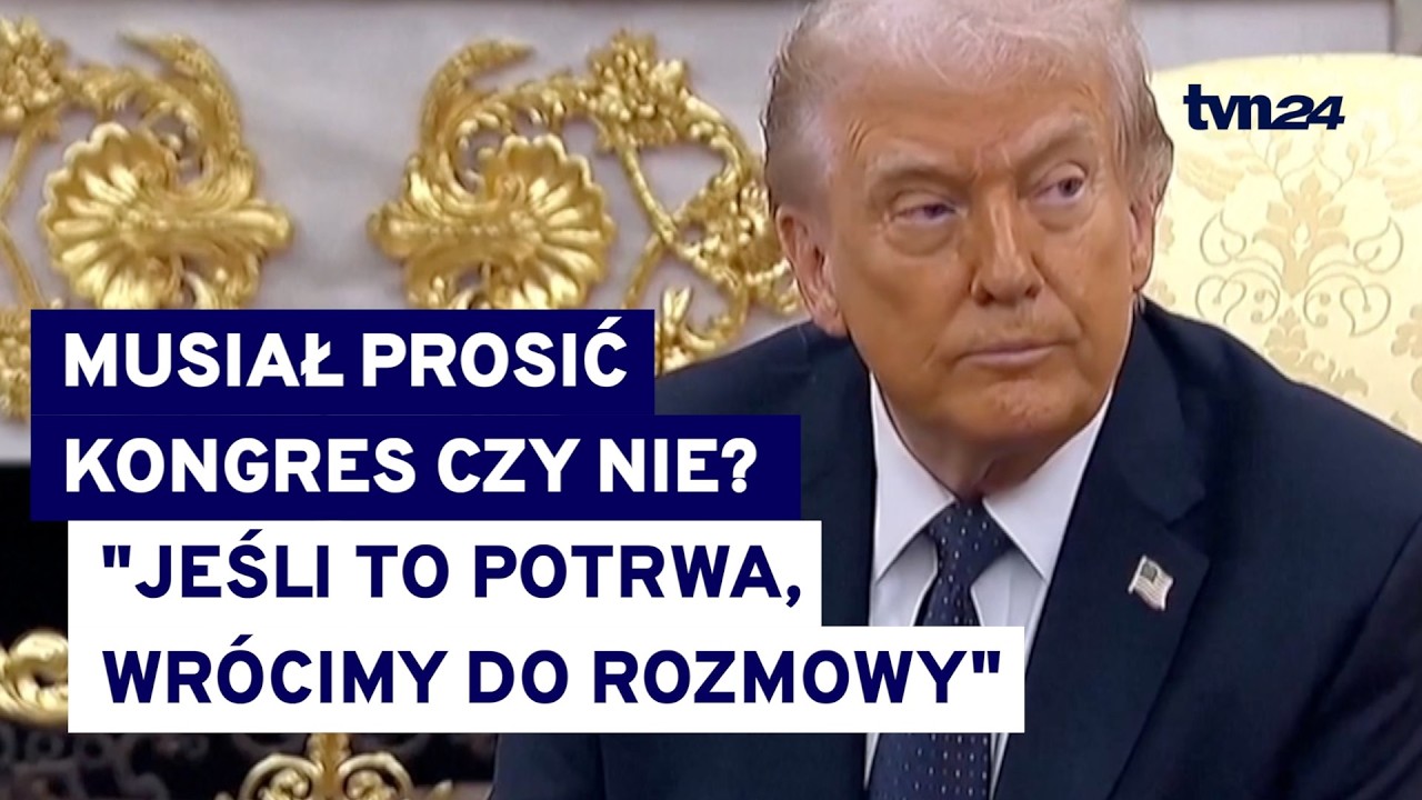 Atak na Iran nielegalny? Nawet republikanie nie wykluczają, że Trumpa trzeba będzie powstrzymać
