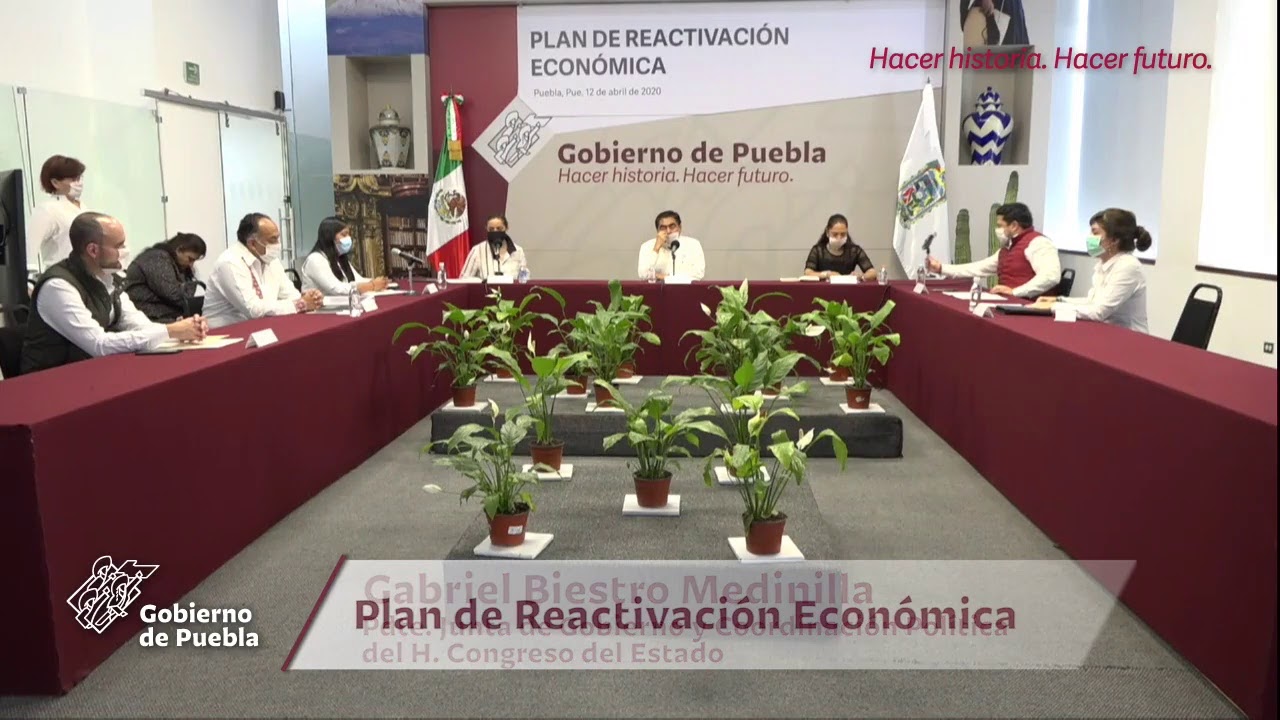 Anuncio del Plan de reactivaci&oacute;n econ&oacute;mica