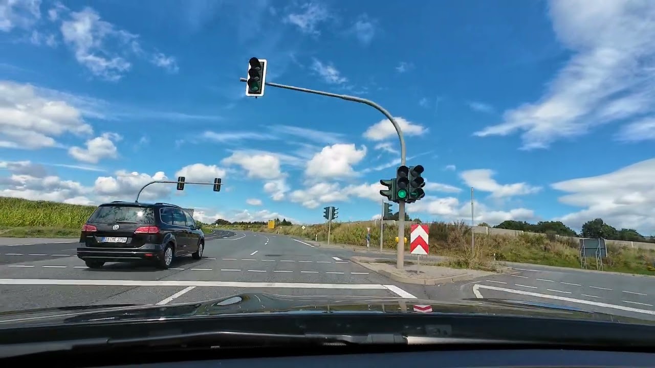 Driving in Germany 🇩🇪 from Darmstadt to Oberursel Taunus via Dreieich #travel #drive #today