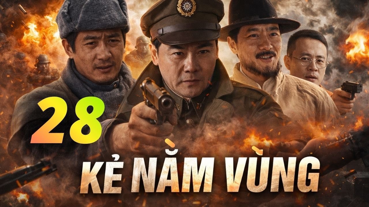 KẺ NẰM VÙNG - | TẬP 28 | - [ Thuyết Minh ] – | Phim Kháng Nhật Gián Điệp Căng Não | Full HD