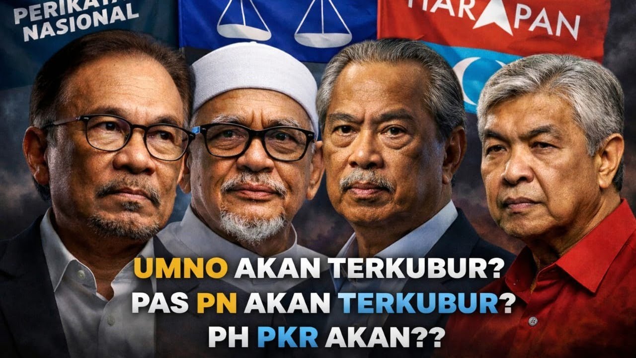 SSLIVE - PARTI TERKUBUR - PAKATAN PEMBANGKANG LEMAH PH BN KEKAL GAH DIEMPOK KUASA