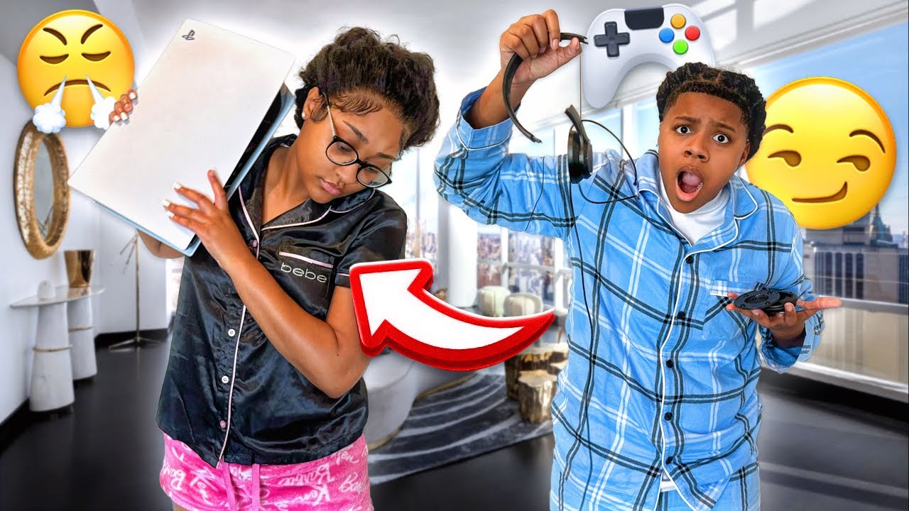 FLIRTING ON THE GAME WITH ANOTHER GIRL PRANK *angry girlfriend*