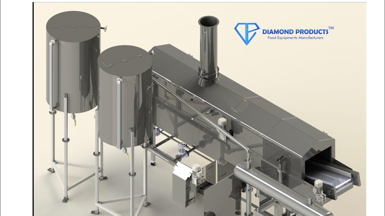 Murukku Automatic Fryer / Automatic Namkeen Fryer / Namkeen Fryer