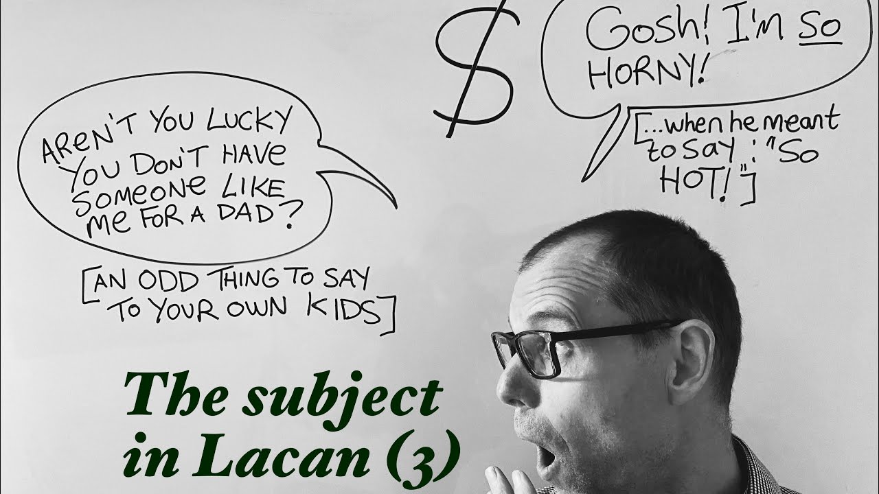 The Subject in Lacan (3 of 4): The split that IS the subject