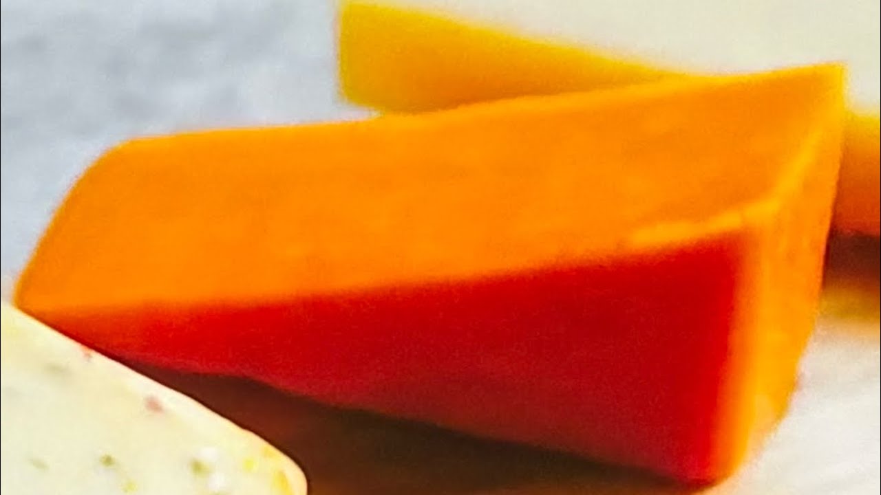 Come watch me cut the cheese lol🧀 #fyp #nails #cheese #asmr #satisfying 