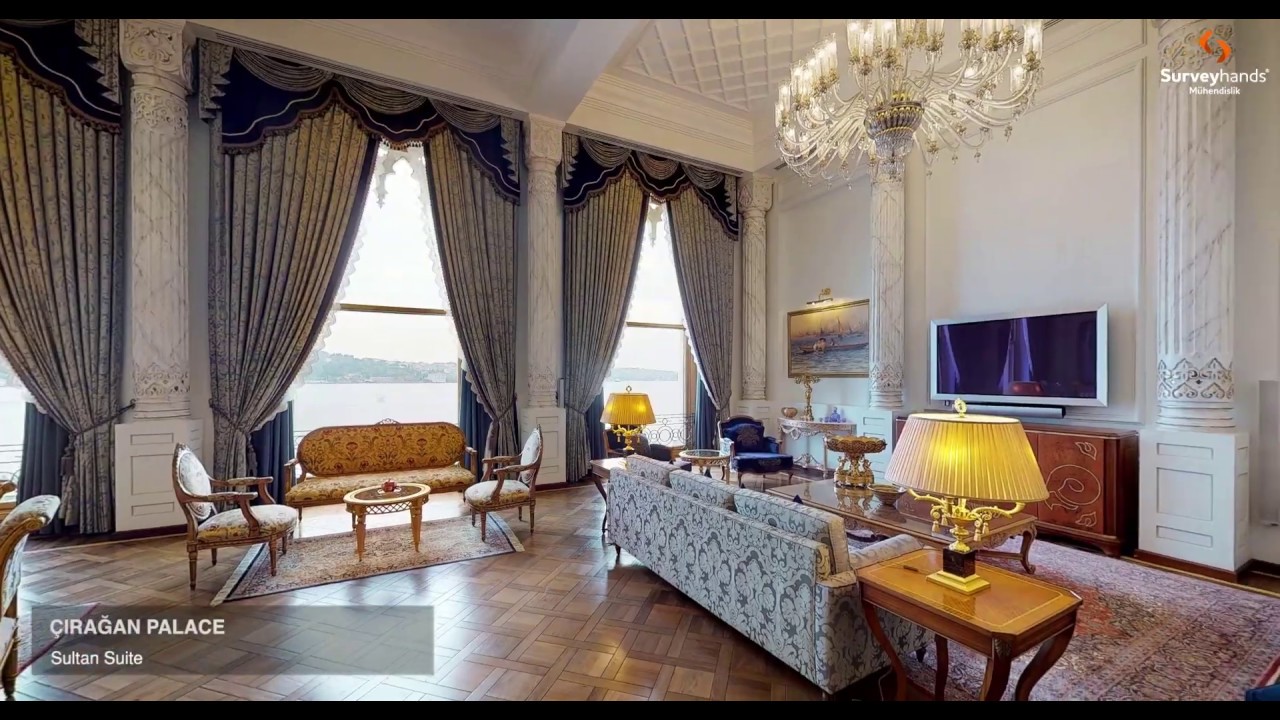 Ciragan Palace - Sultan Suite - Dijital İkiz Sanal Tur