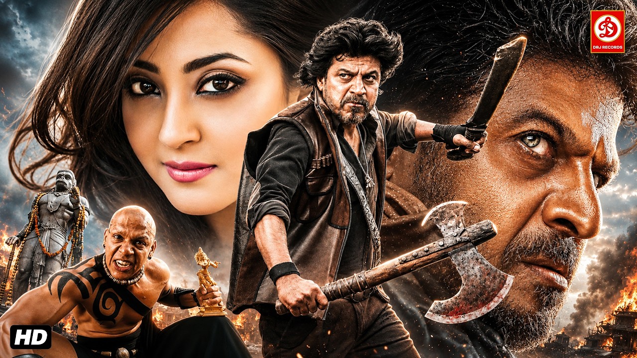 New South Blockbuster Hindi Dubbed Action Movie | Bajrangi | Shiva Rajkumar, Aindrita Ray, Rukmini