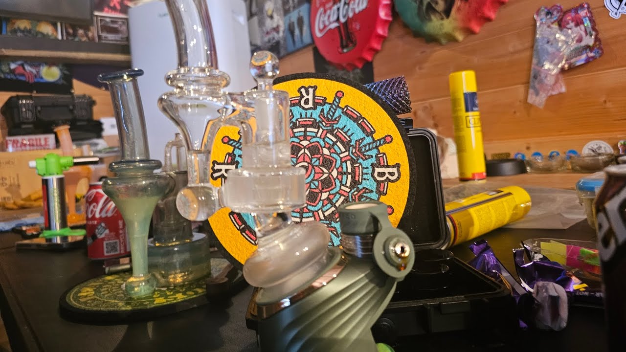 puffco peak pro bear mountain rbr attachment double dab terp dabber tone Meow!!! rsosos