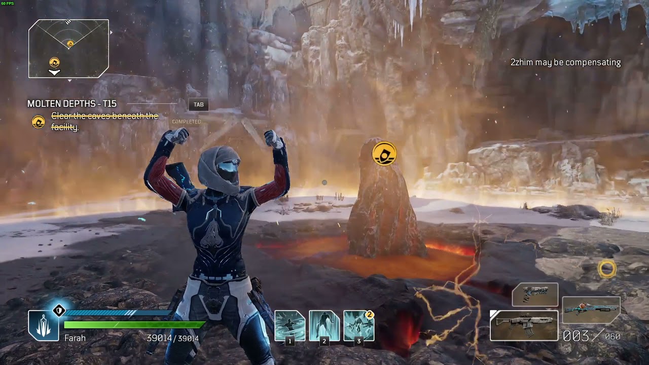Strongest Trickster AP build. Facetanking Molten Depths T15 solo | Outriders New Horizon
