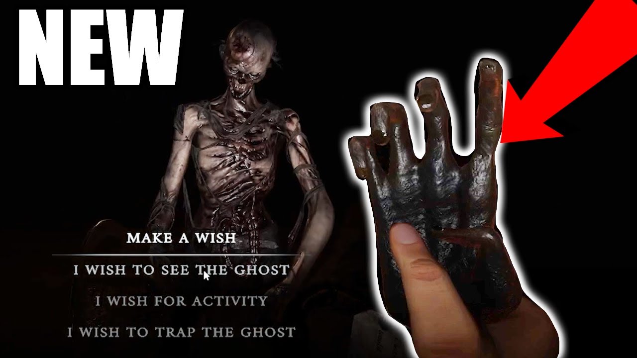NEW Phasmophobia Update: Monkey Paw Cursed Possession, Insanity Difficulty and MORE! v0.8.1.0