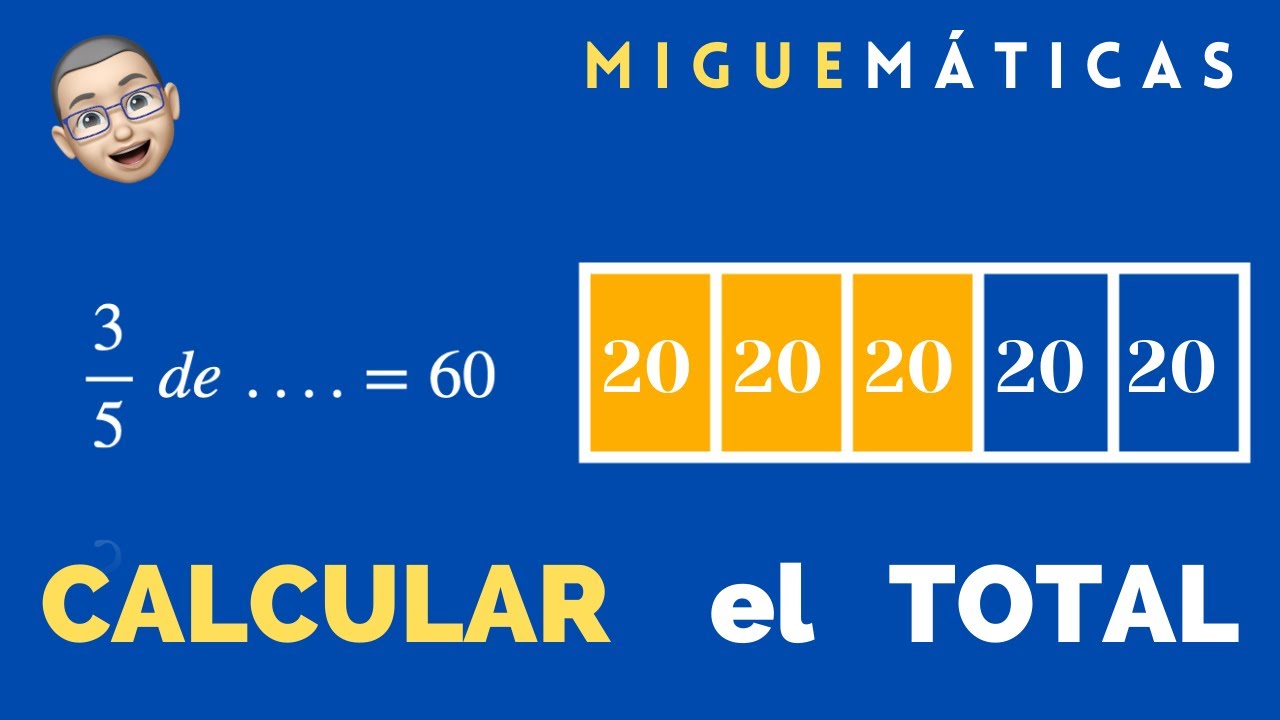 CALCULAR el TOTAL conociendo una PARTE