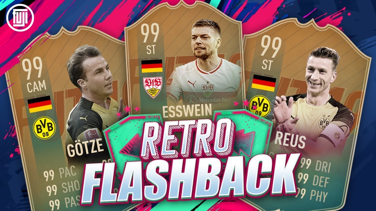 RETRO FLASHBACK!!! FLASHBACK ESSWEIN, REUS & GOTZE!!! - FIFA 19 Ultimate Team