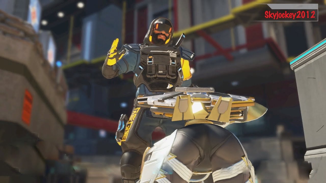 Apex legends all finishers on Wraith (Runway Renegade)