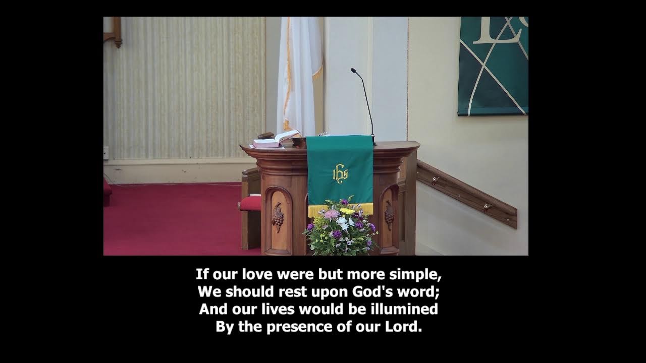 Traditional Worship  1/25/26 10:30am