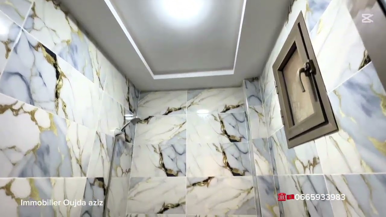 شقة طابق الأرضي 100متر الثمن 42مليون+دعم☎️+212665933983