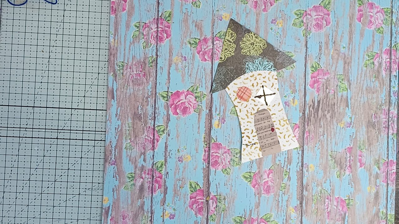 Fun #FaffingWithScrapsInFebruary #TagtasticTuesday Whimsical House Tags