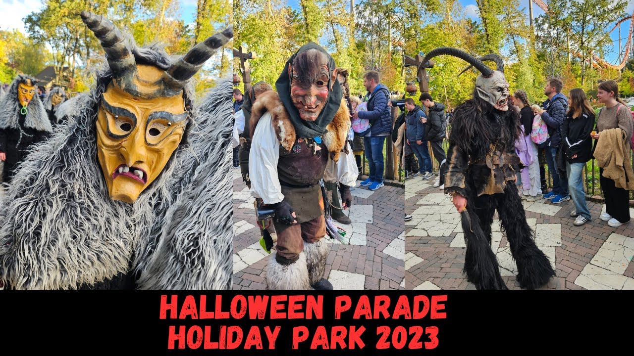 Halloween Parade im #holidaypark 2023 | Super lange Parade mit tollen Kostümen | Fright Nights 2023
