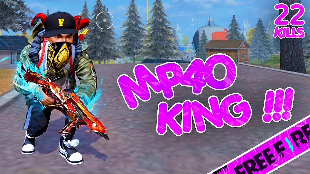 MP40 KING👑22 kills 💪M4A1+MP40 99% Headshot Rate ⚡| Solo Vs Squad Full Gameplay | intel i5 🖥