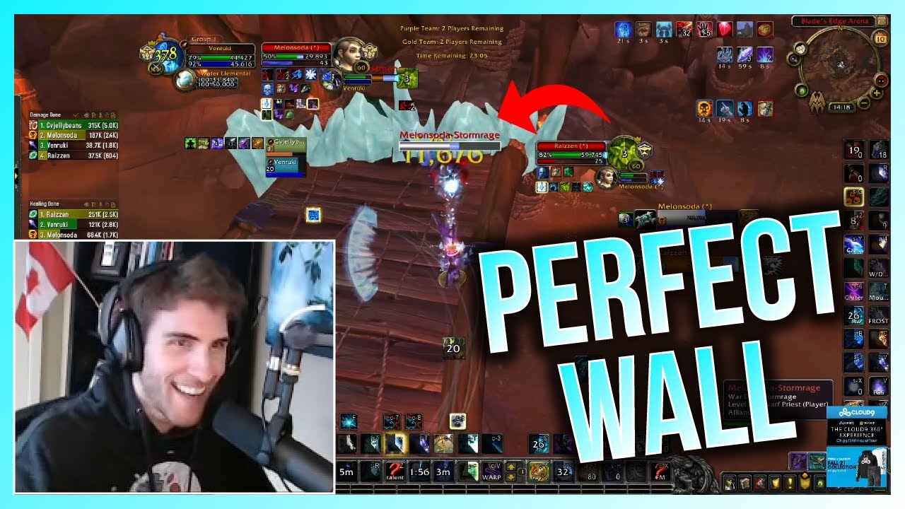 The Perfect Ice Wall?! | 9.1.5 WoW PvP Highlights #93