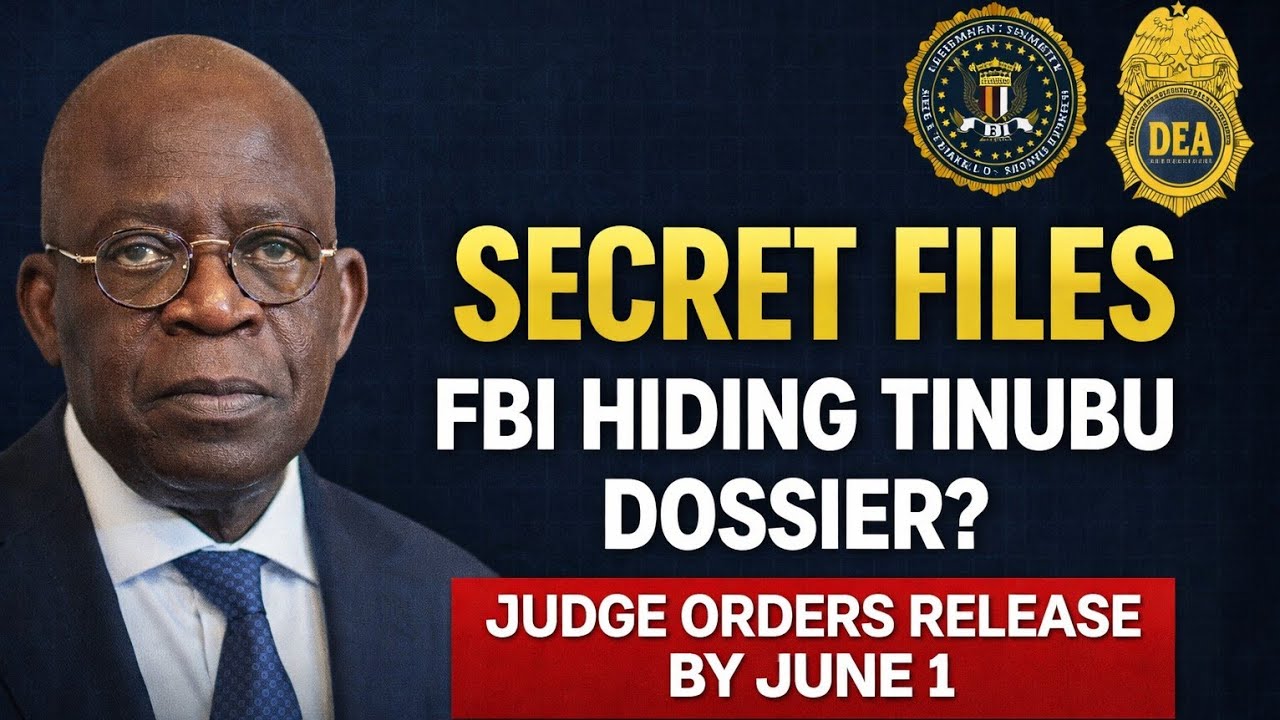 SECRET TINUBU FILES: U.S. Judge EXPOSES FBI & DEA’S 3-Year Cover-Up (Deadline: June 1)