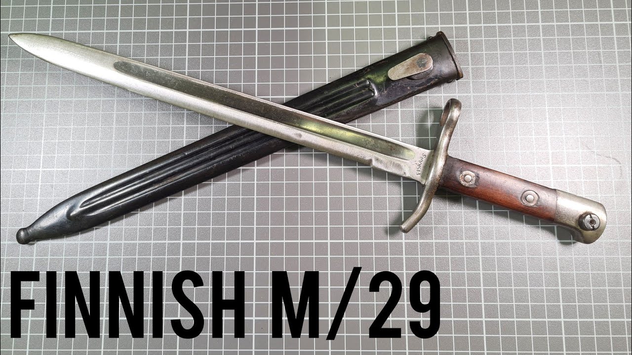 Finnish Mosins, M/29 bayonet as used by Simo Häyhä