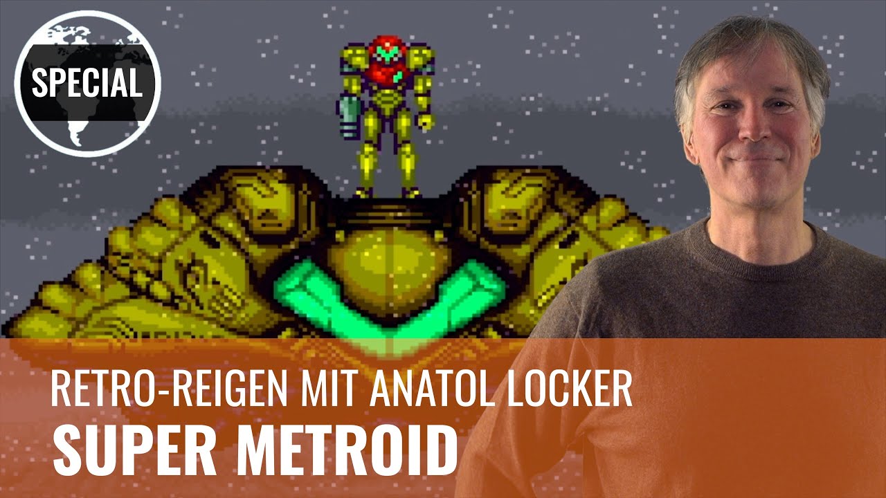 Retro-Reigen: Anatol Locker spielt Super Metroid (GERMAN)