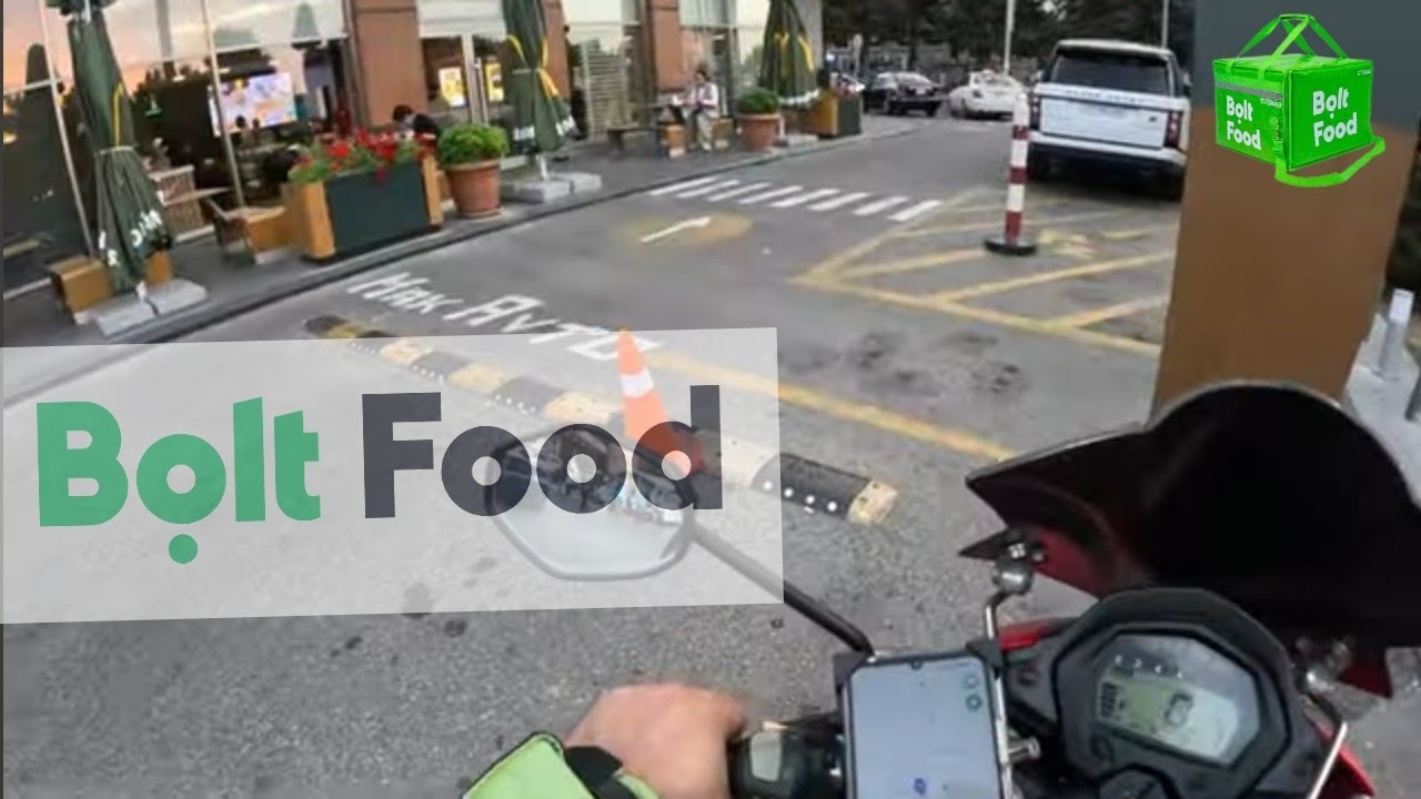 Bolt foot da moto kuryer  işlədim . #ilyasmotovlog #boltfood