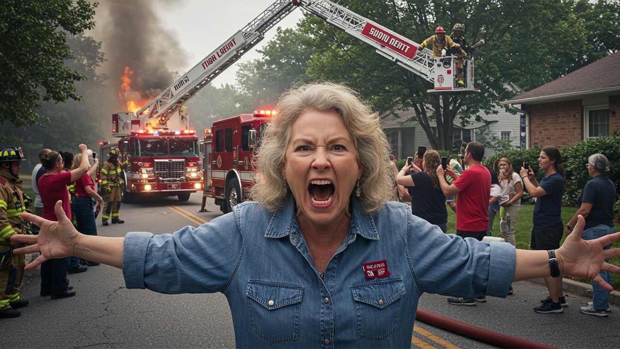 HOA Karen Blocked Fire Truck at My House, 2 Minutes Later I Arrived With a 60ft Ladder