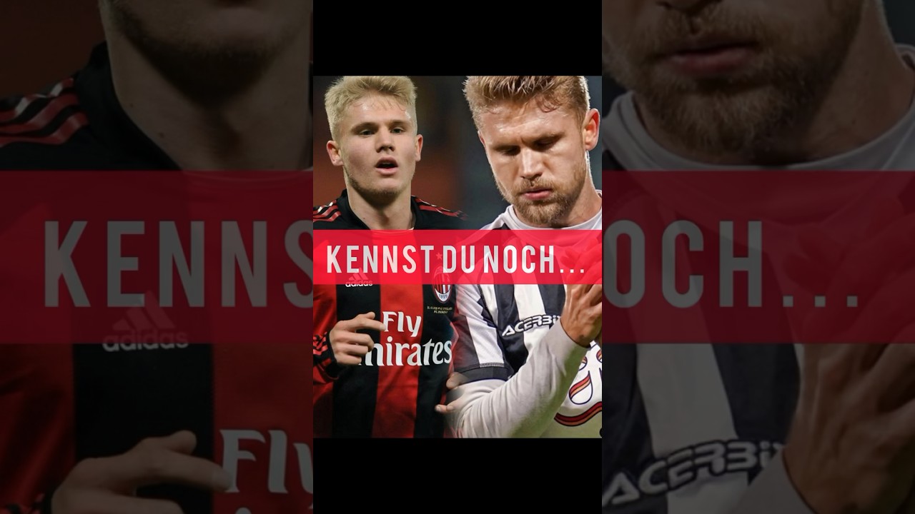 🤔Kennst du noch... Alexander Merkel?Vom Milan-Wunderkind zum Karriere-Tiefpunkt!📉#shorts #football