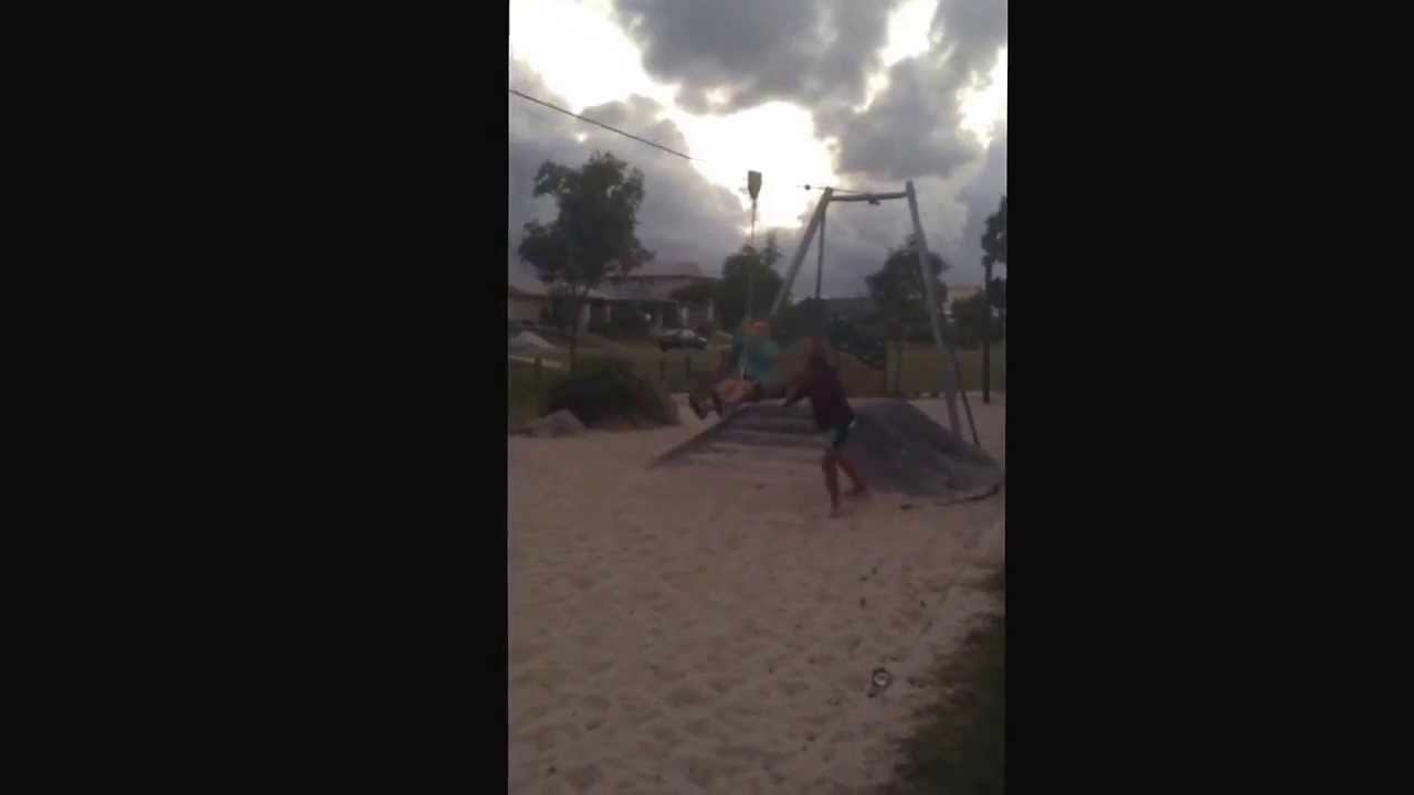 Flying fox fail