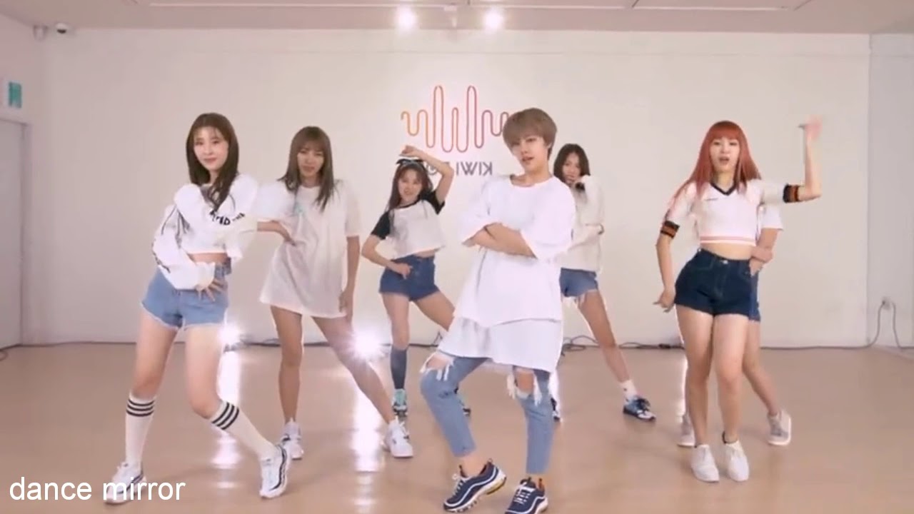 GWSN - YOLOWA dance practice mirror