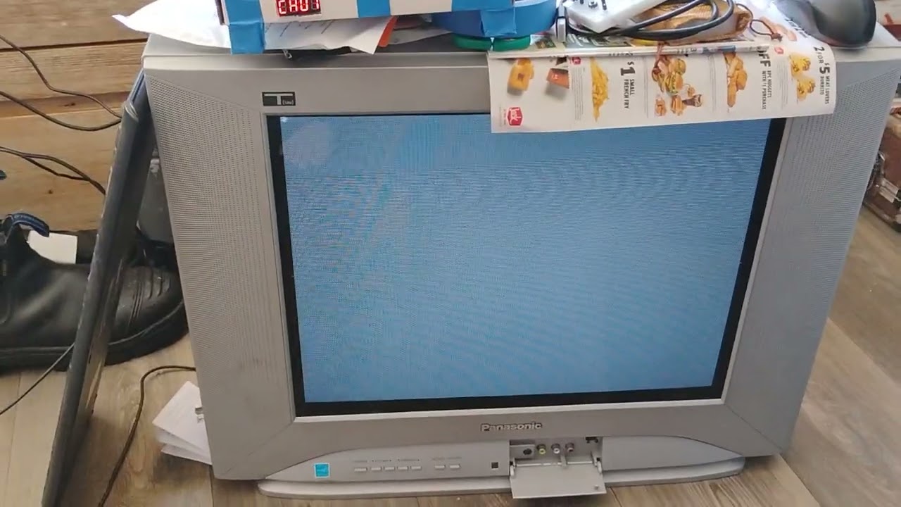 Retro TV project TV test 