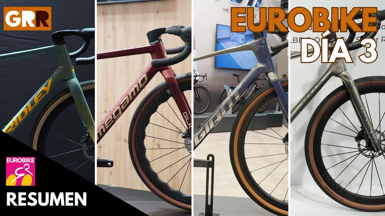 NOVEDADES GRAVEL 2025 | EUROBIKE - DÍA 3 | Giant, Megamo, KTM, Bulls, Maxxis y mucho más!