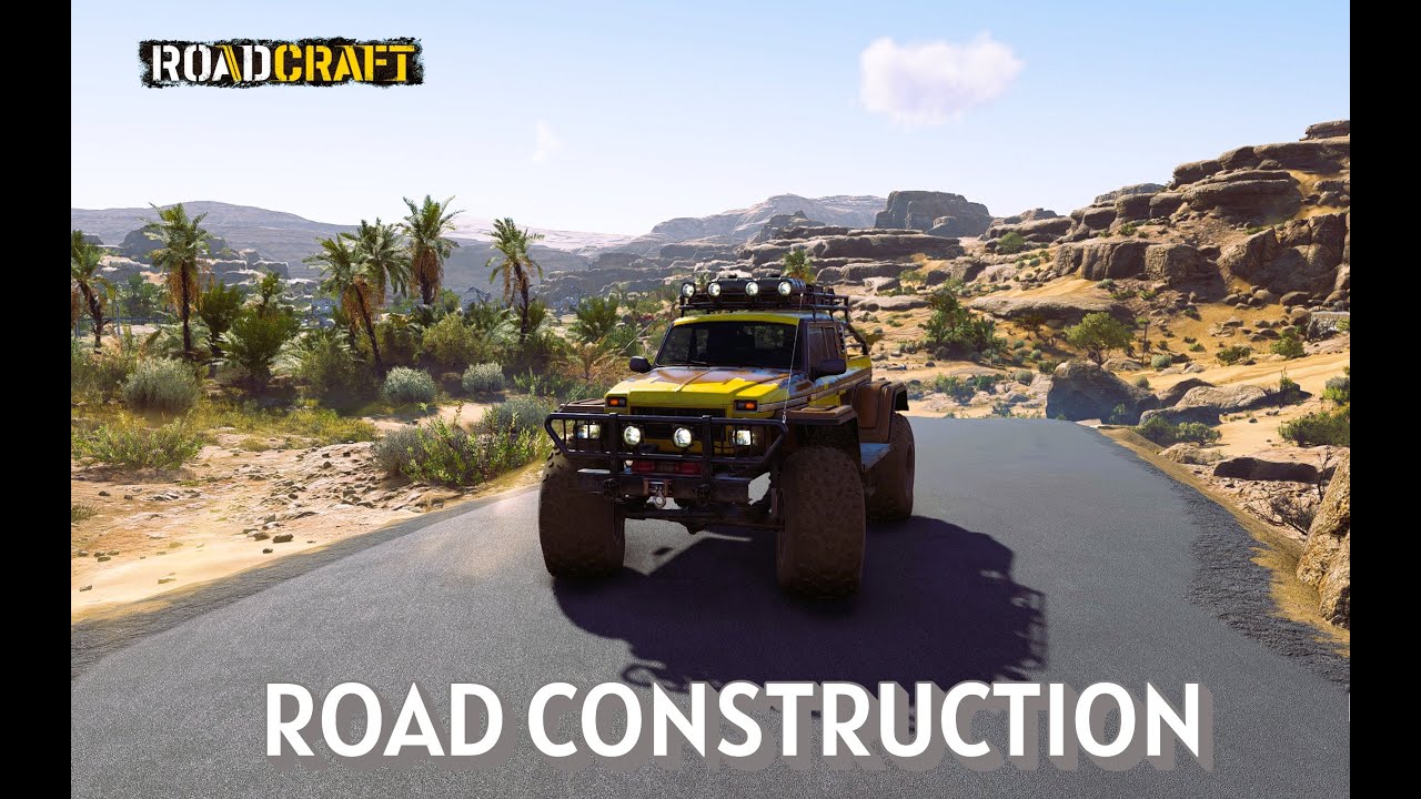 ROADCRAFT | Road Construction Gameplay 🚧 Building a Strong Transport Route