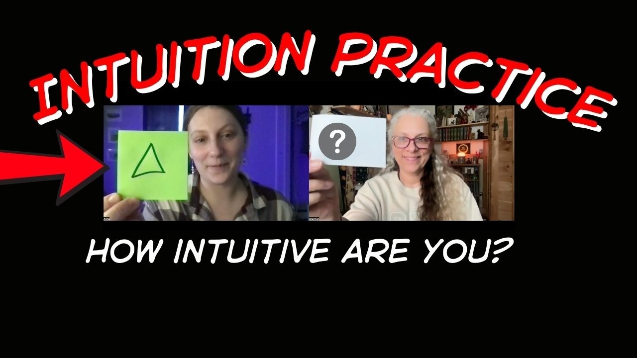 Intuition Practice using writing