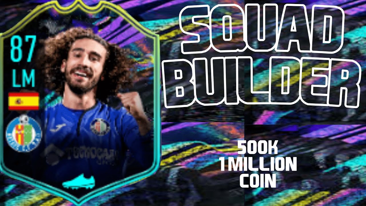 NEW CUCURELLA OBJECTIVE!!! | SQUAD BUILDERS | 500K and 1 MILLION COINS