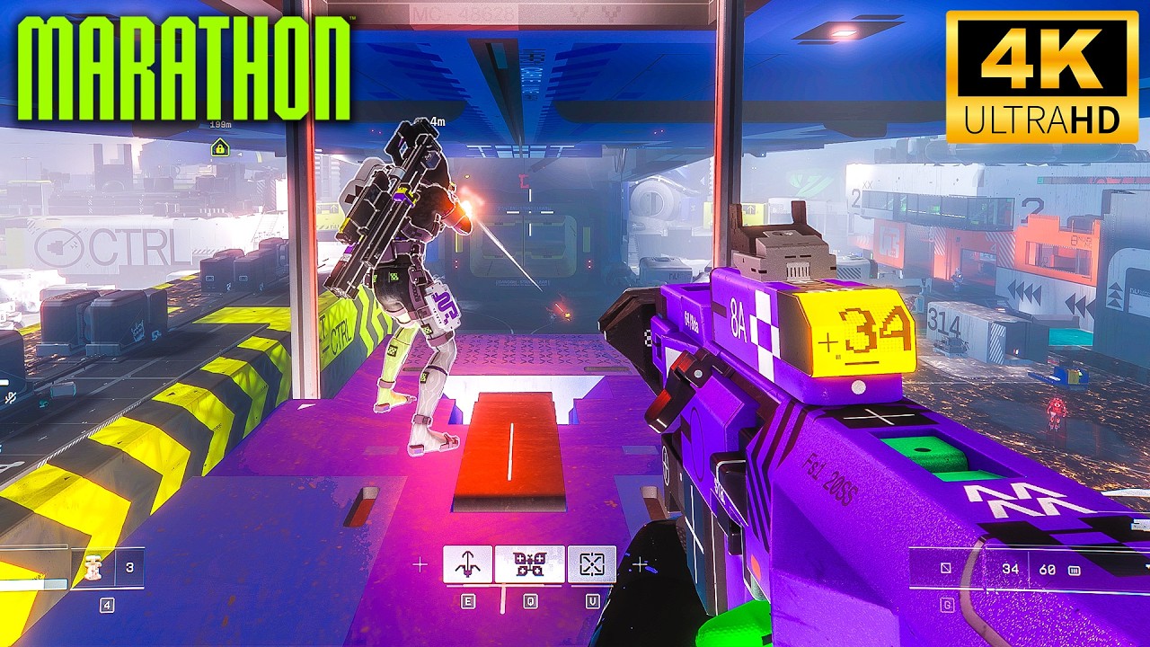 MARATHON  OUTPOST THIEF 4K GAMEPLAY (NO COMMENTARY)