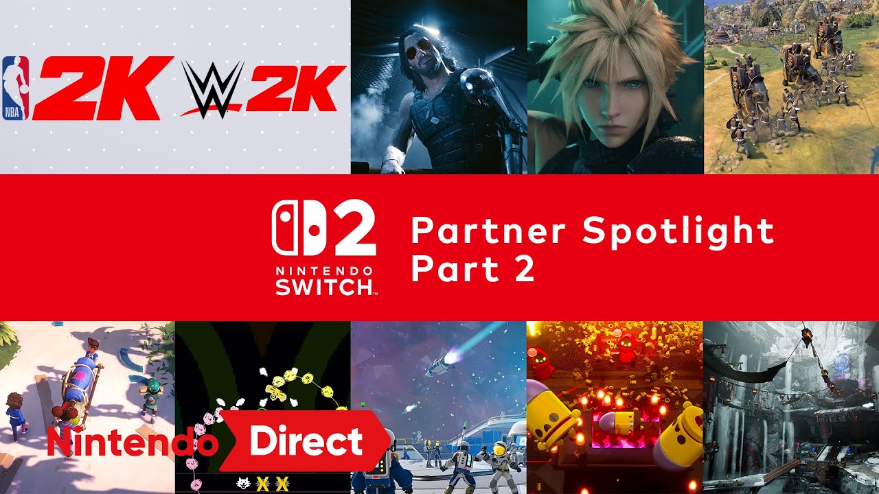 Coming to Nintendo Switch 2: Partner Spotlight Part 2 &ndash; Nintendo Direct | Nintendo Switch 2