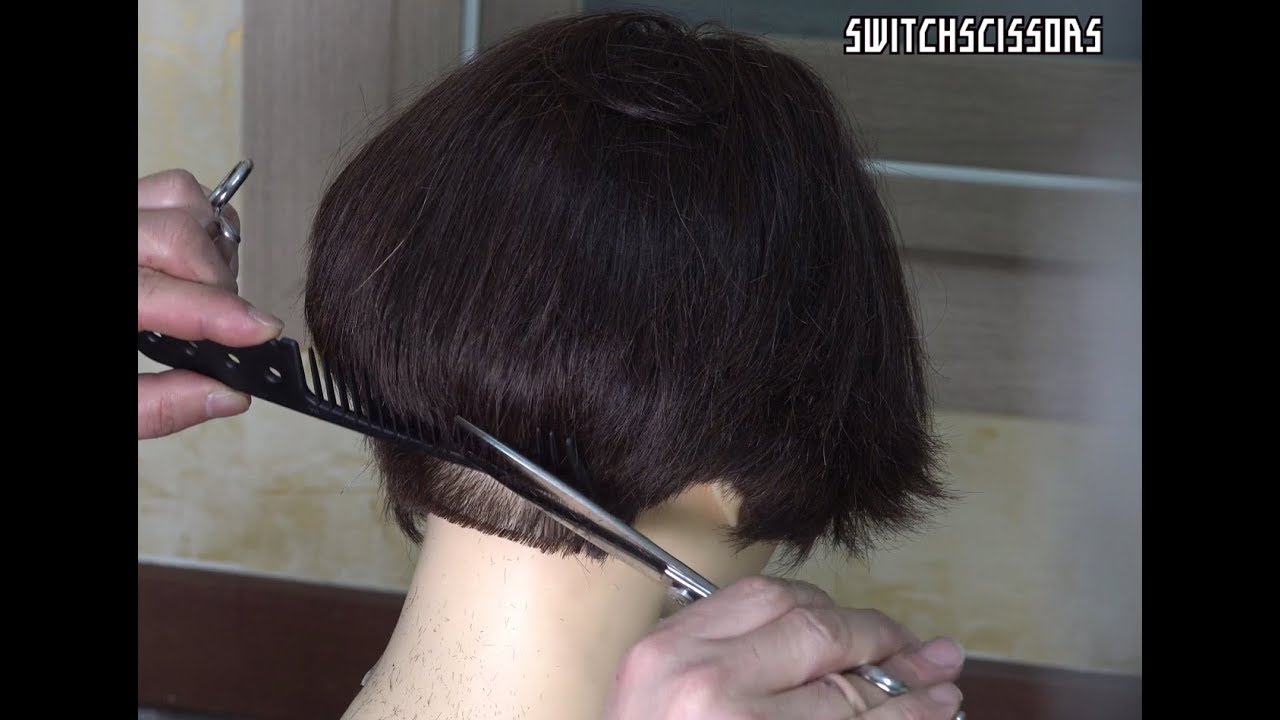 Scissors Over Comb Haircut Tutorials(1st)