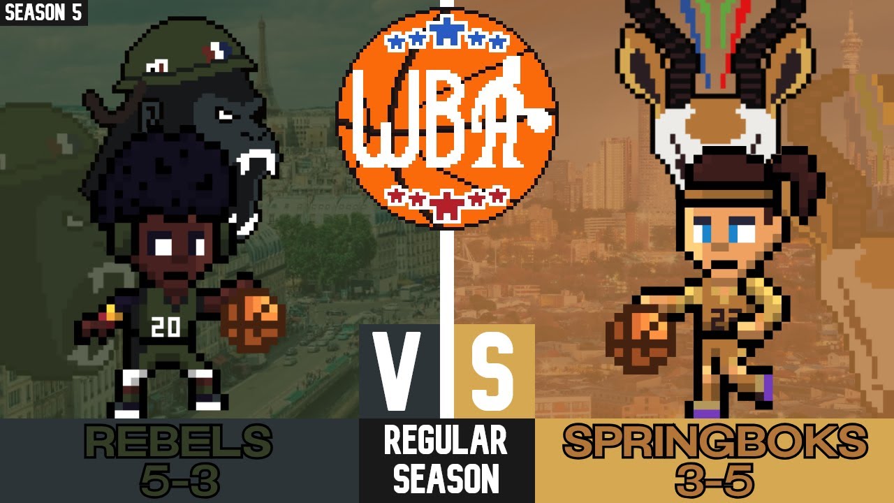 WBA Season 5, Game 9 | Paris Rebels (5-3) @ Johannesburg Springboks (3-5)