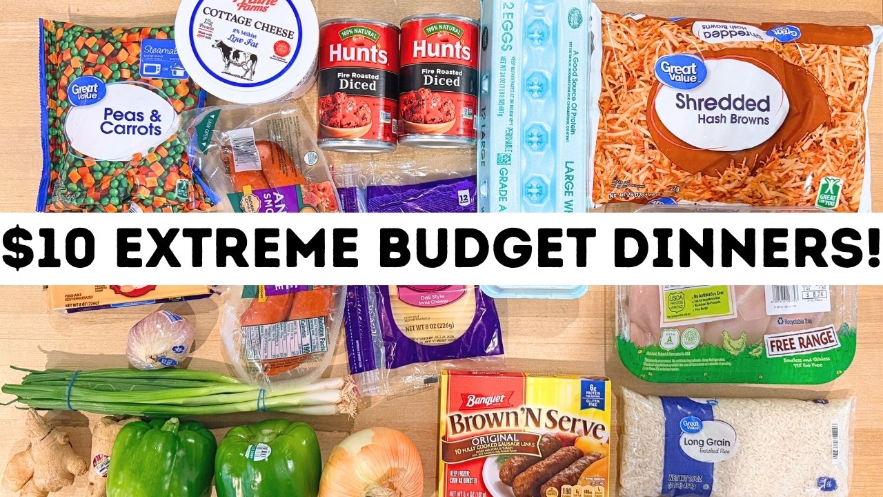 💵 Spend under $35 - Make THREE dinners!