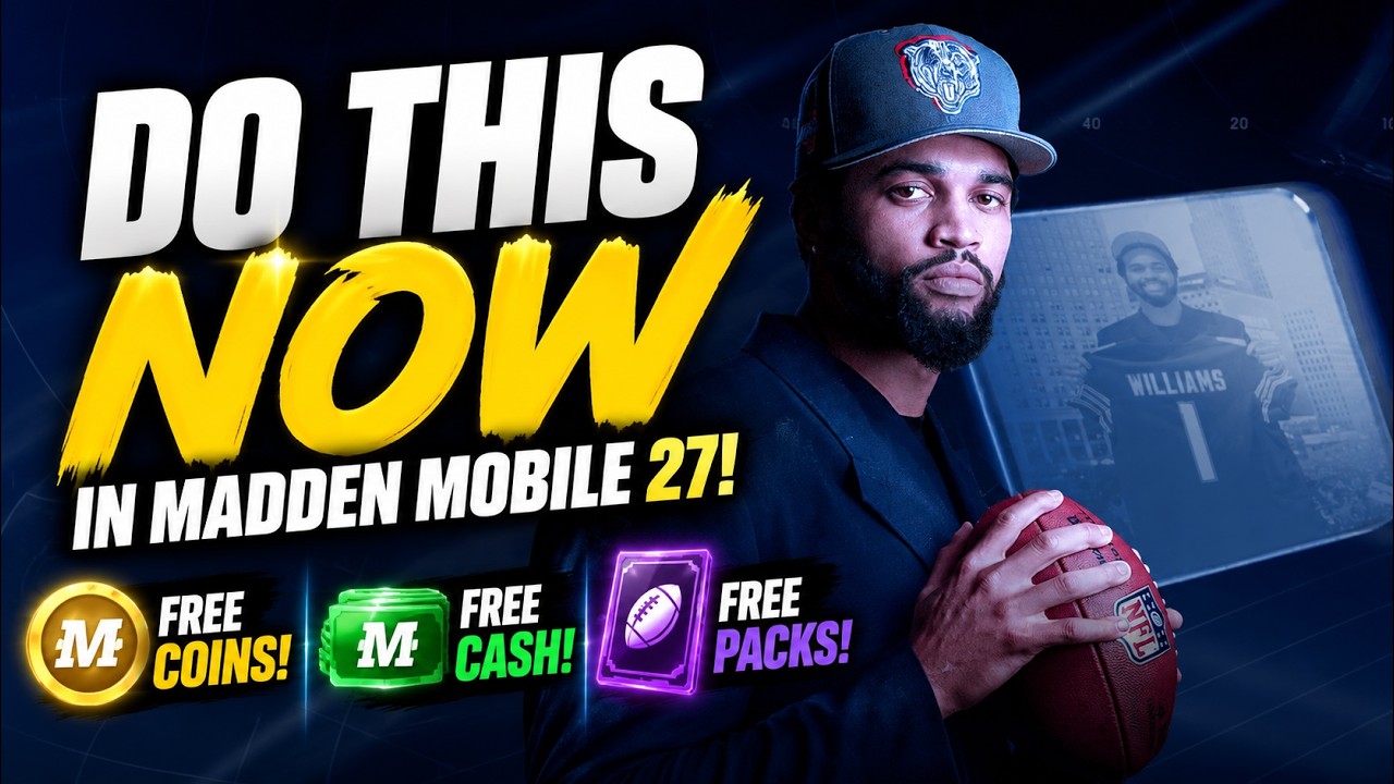 СДЕЛАЙ ЭТО ПРЯМО СЕЙЧАС В MADDEN MOBILE 27! БЕСПЛАТНЫЕ МОНЕТЫ, КЭШ И НАБОРЫ!