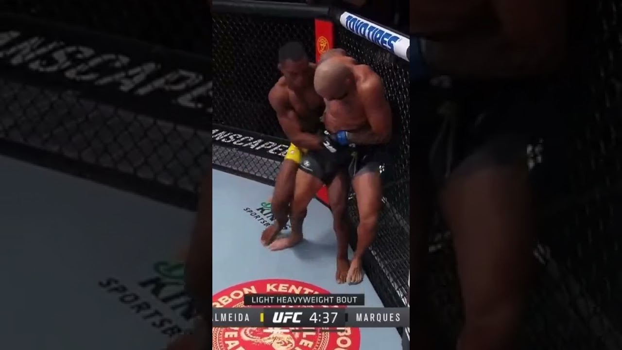 Jailton Almeida ragdolling his opponent #ufc #mma #fight #boxing #wrestling #bjj #grappling
