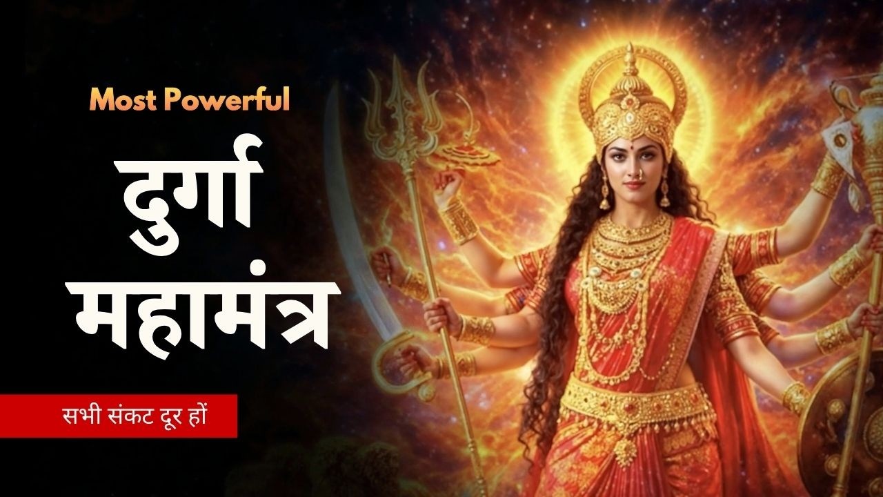 दुर्गा महामंत्र - Durga Mahamantra | Om Jayanti mangla kali | Most Powerful Durga stotra