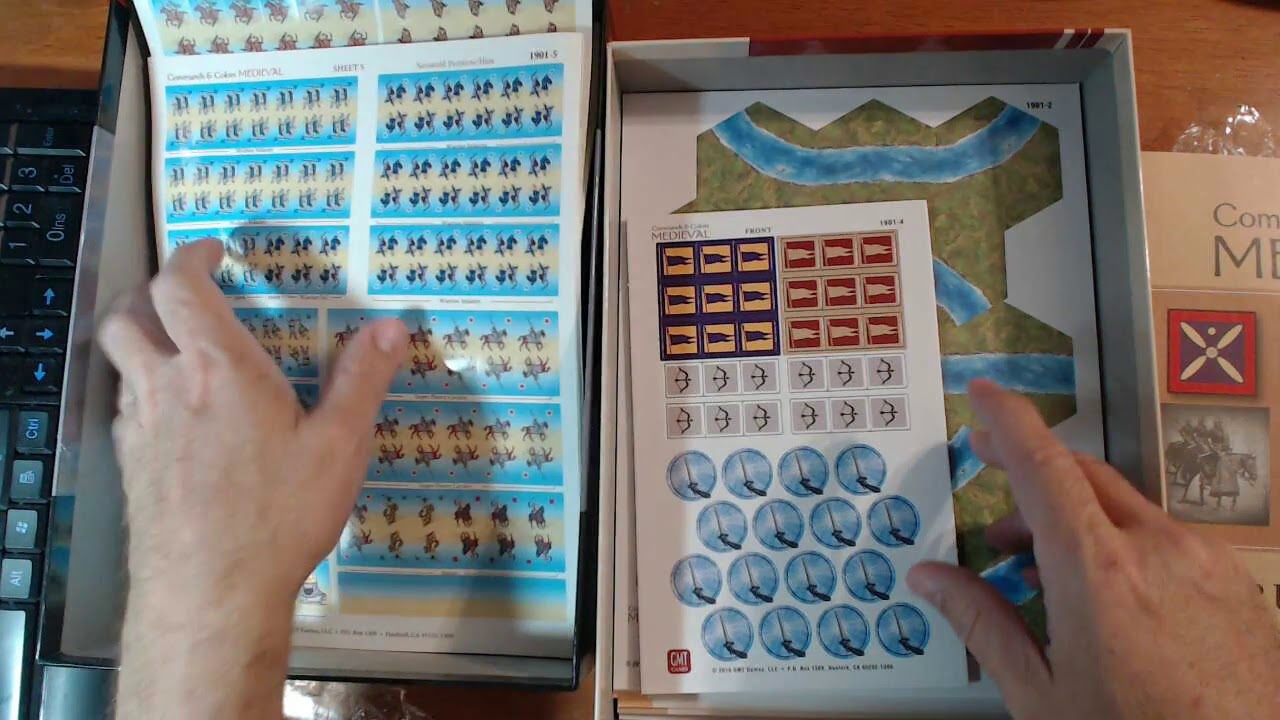 Commands and Colors Mediaval Unboxing
