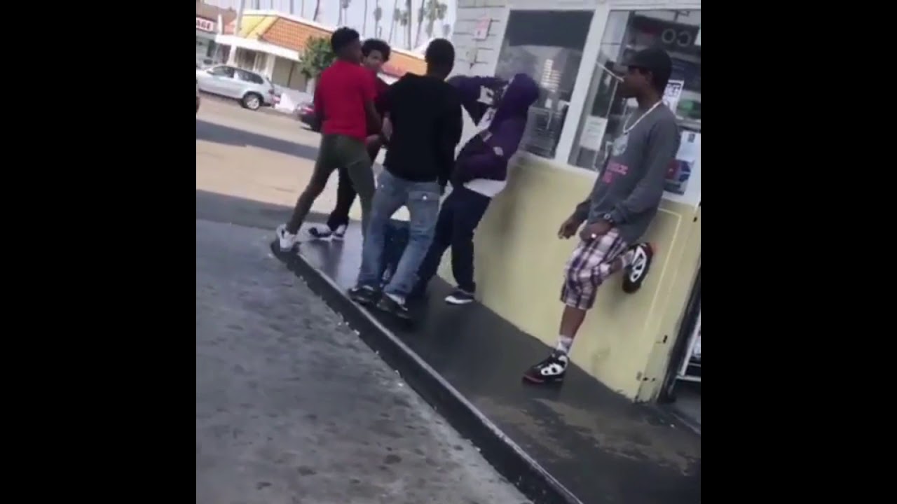 Longo chased down by crips (Long Beach)